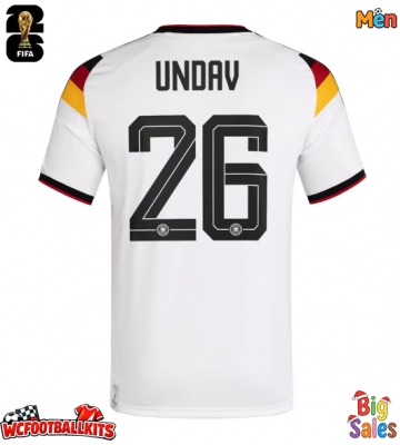 Germany Deniz Undav #26 Replica Home Stadium Shirt World Cup 2026 Short Sleeve